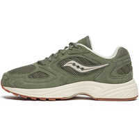 Фото Кросівки чоловічі Saucony Grid Jazz 9 Suede Olive/Off white S70898-1