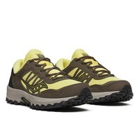 Фото Кросівки Saucony Grid Peak Yellow/Walnut S70814-12